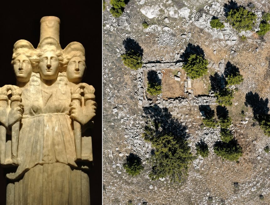 113 İl əvvəl aşkar edilmiş Məbədin sirri açıldı: Anadoluda ikinci Hekate Məbədi sənədləşdirildi
